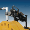 The FA9TE Flange Aligning Tool a p to capacity -lift/pull.  Requires an external pump and hoses.  Excellant tool for larger flanges.