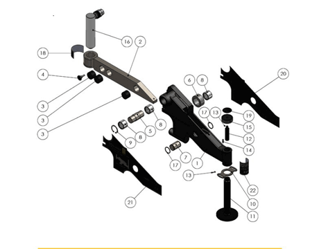 Repair parts for the FA9TE Flange Alignment Tool